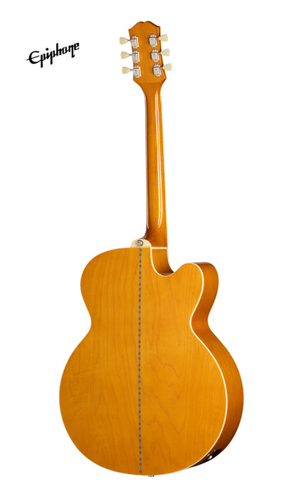 Epiphone J-200 Studio EC Left-handed Acoustic-electric Guitar - Antique Natural