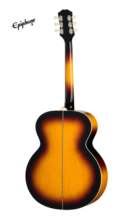 Epiphone J-200 Studio Left-handed Acoustic-electric Guitar - Vintage Sunburst