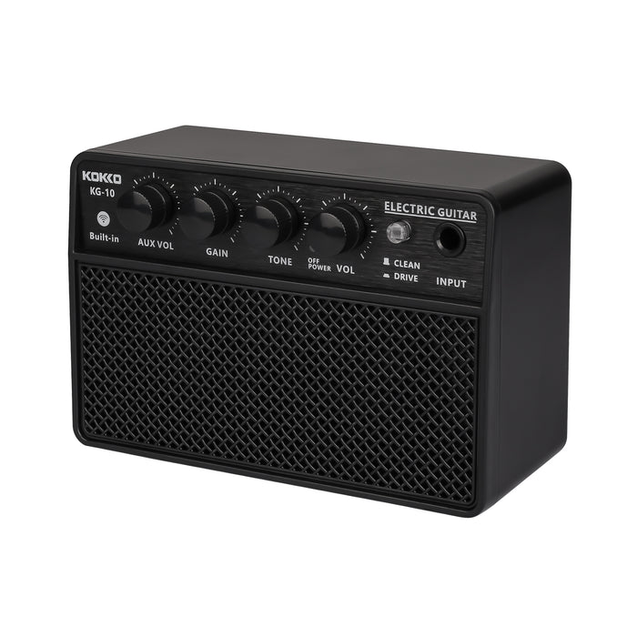 Kokko KG-10 Budget Beginner Portable Mini Modeling Electric Guitar Amp - 10W Rechargeable