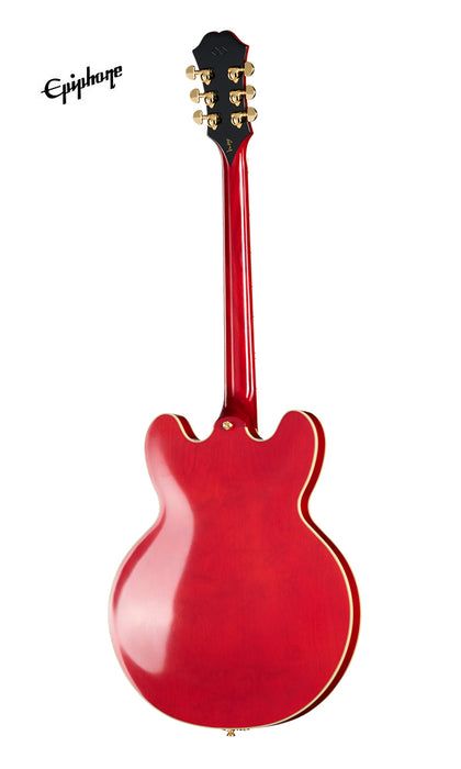 Epiphone Masterbilt Gem Archer Sheraton Left-handed Electric Guitar - Cherry Red