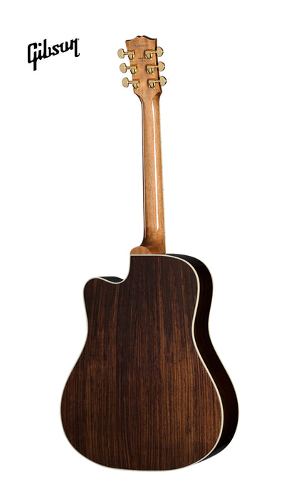 GIBSON ACOUSTIC HUMMINGBIRD STANDARD ROSEWOOD EC ACOUSTIC-ELECTRIC GUITAR - ROSEWOOD BURST