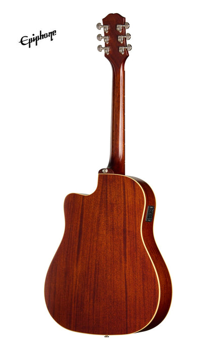 Epiphone Inspired by Gibson J-45 Standard EC Acoustic-electric Guitar - Honeyburst