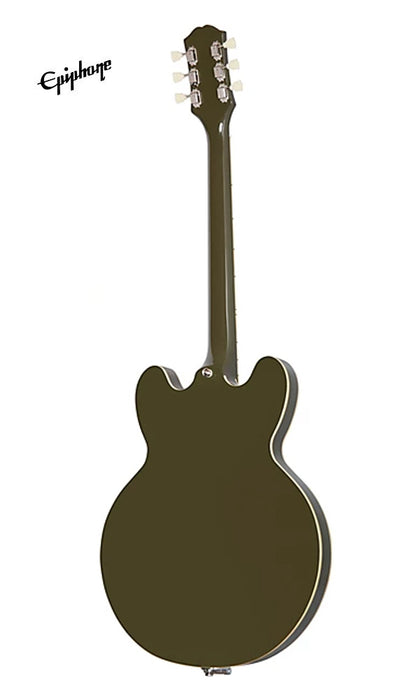 Epiphone Limited Edition ES-335 Bigsby Semi-Hollowbody Electric Guitar - Olive Drab