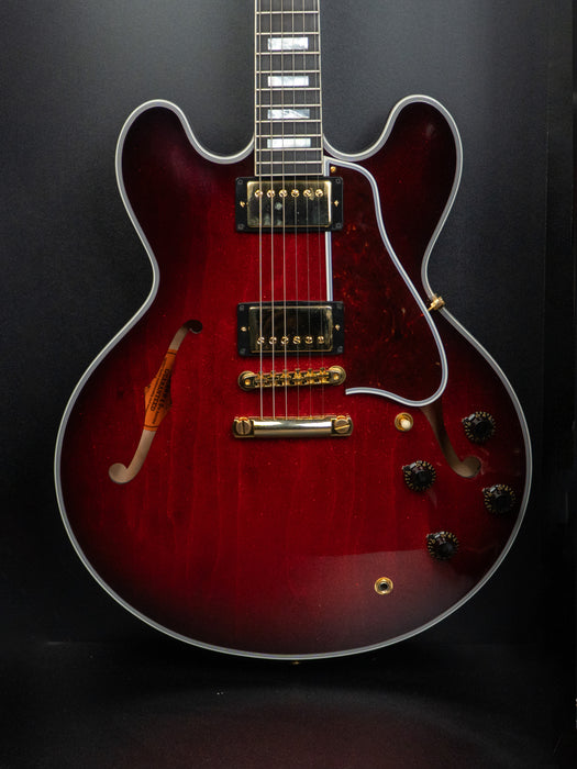 GIBSON CUSTOM 1959 ES-355 STAINED SPARKLE STOP BAR GLOSS GH ELECTRIC GUITAR