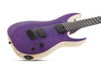 Schecter John Browne Tao-7 Signature 7-string Electric Guitar - Satin Trans Purple - Music Bliss Malaysia