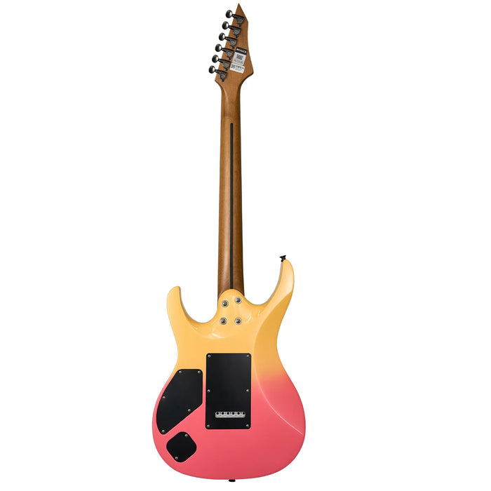 Mooer MMT50 Electric Guitar - Yellow Pink Gradient