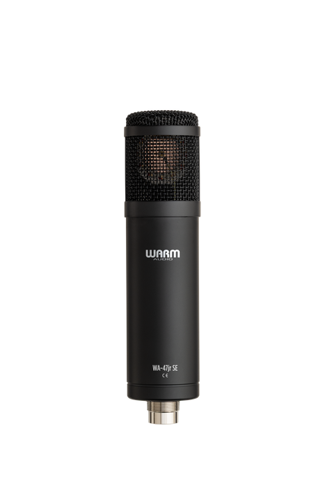 Warm Audio WA-47jr Studio Essential Large-Diaphragm Cardioid Condenser Microphone - Black