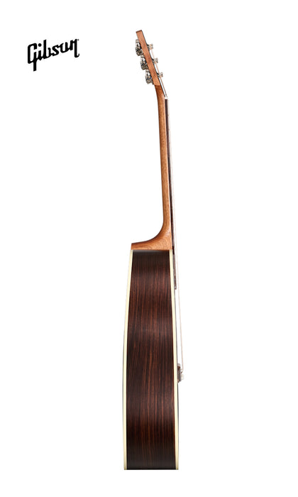 GIBSON ACOUSTIC HUMMINGBIRD STUDIO ROSEWOOD LEFT-HANDED ACOUSTIC-ELECTRIC GUITAR - ROSEWOOD BURST WITH GLOSS TOP