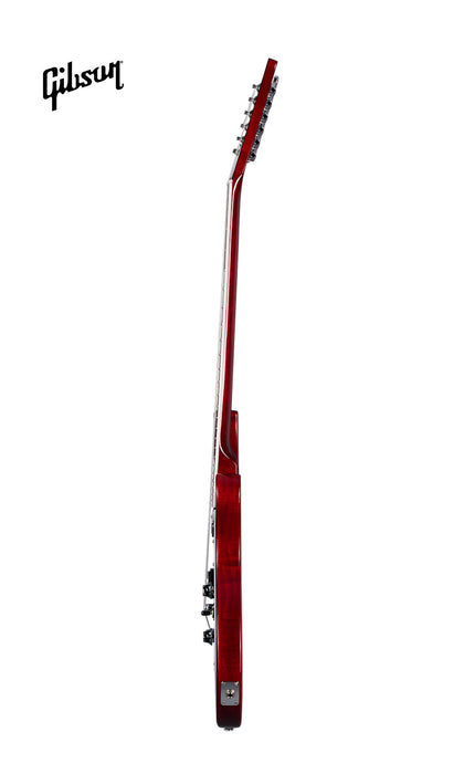 GIBSON VICTORY FIGURED TOP ELECTRIC GUITAR - WINE RED BURST