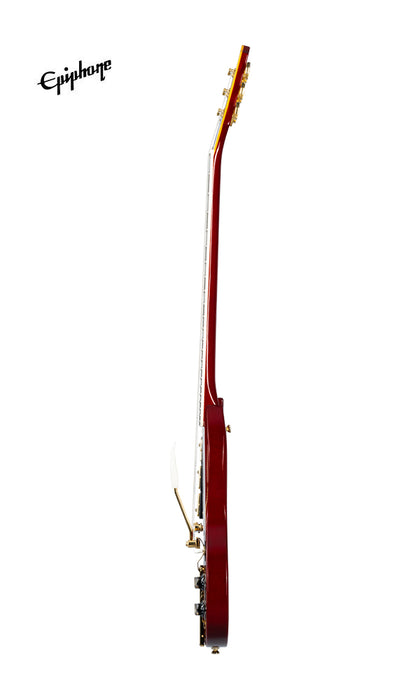 Epiphone Joe Bonamassa 1963 SG Custom Electric Guitar, Case Included - Dark Wine Red - Music Bliss Malaysia