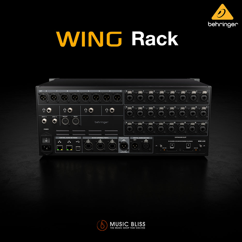 Behringer WING Rack 48-channel Digital Mixer (Free Upgrade Freight Case)