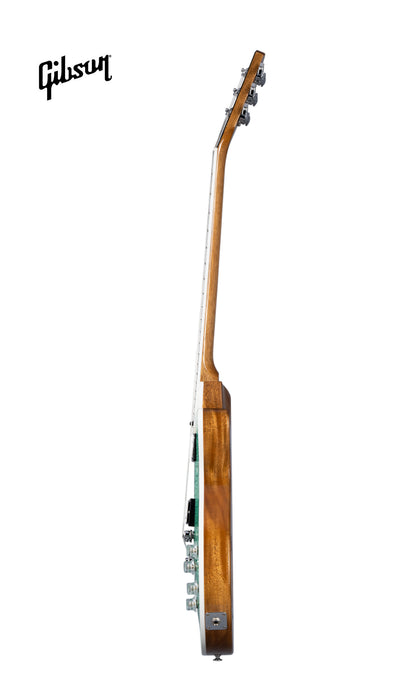 GIBSON LES PAUL MODERN FIGURED ELECTRIC GUITAR -  SEAFOAM GREEN - Music Bliss Malaysia