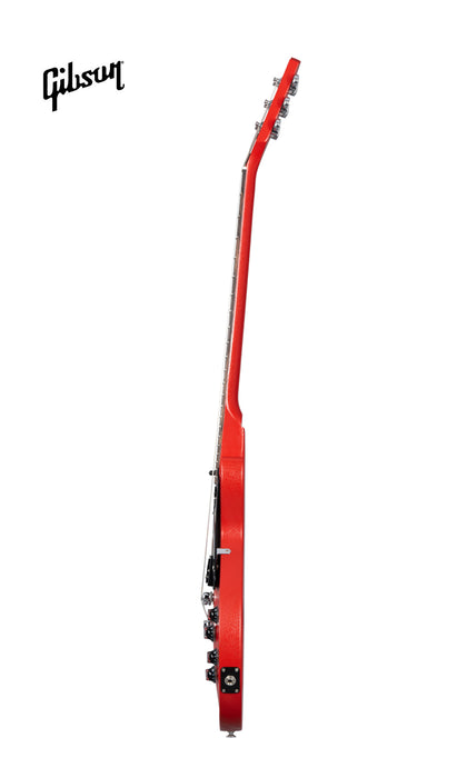 GIBSON LES PAUL MODERN LITE ELECTRIC GUITAR - CARDINAL RED SATIN - Music Bliss Malaysia