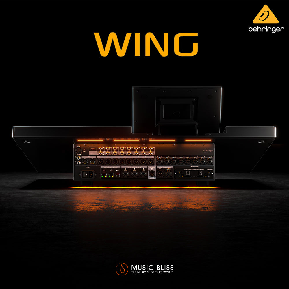 Behringer WING 48-channel Digital Mixer with Decksaver - Black (Free Upgrade Freight Case)