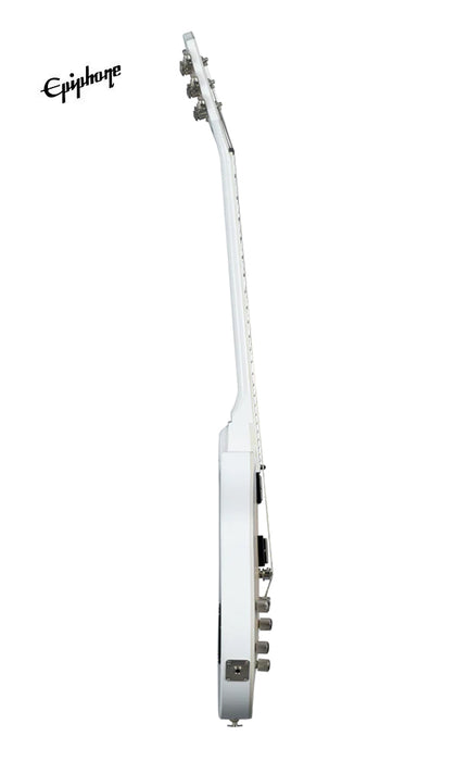 Epiphone Les Paul Prophecy Left-handed Electric Guitar with Premium Gig Bag - Aged White Tiger
