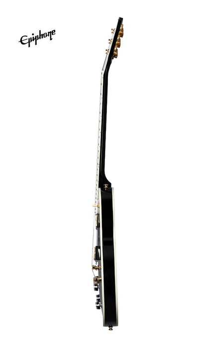 Epiphone Les Paul Custom Left-handed Electric Guitar with Premium Gigbag - Ebony