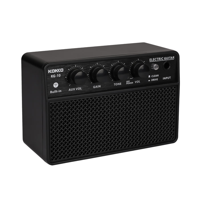 Kokko KG-10 Budget Beginner Portable Mini Modeling Electric Guitar Amp - 10W Rechargeable