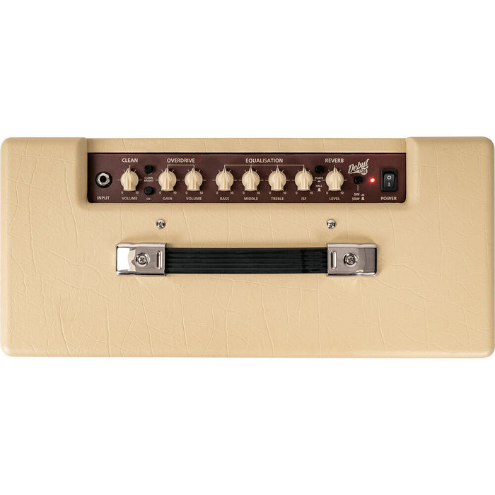 Blackstar Debut 50R 1x12" 50-watt Combo Amplifier - Cream Oxblood - Music Bliss Malaysia