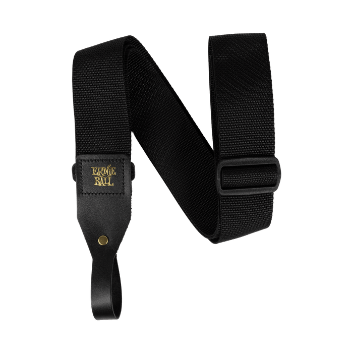 Ernie Ball 5365 Polypro Acoustic Guitar Strap - Black