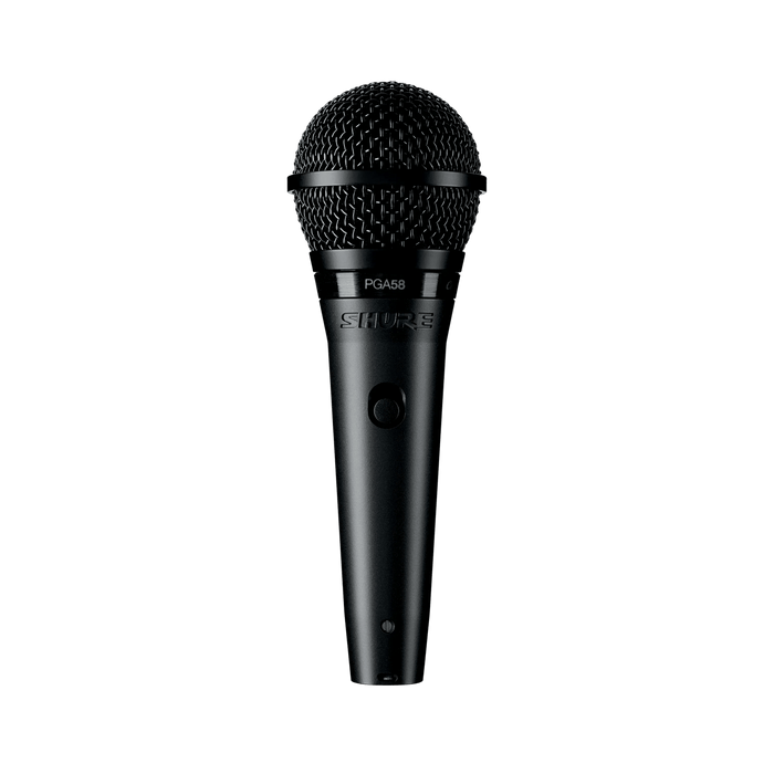 Shure PGA58-LC Cardioid Dynamic Vocal Microphone with Mic Cable