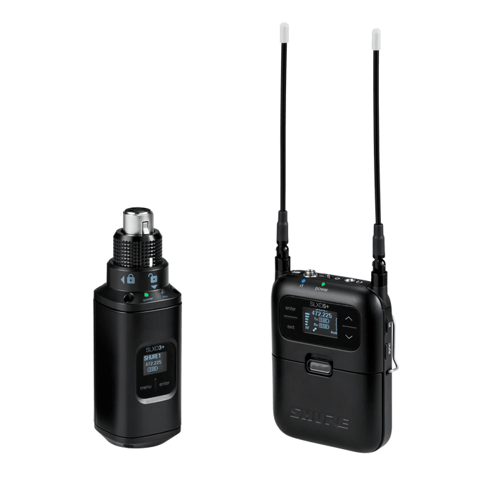 Shure SLXD35+ Portable Digital Wireless System with SLXD3+ Plug On Transmitter