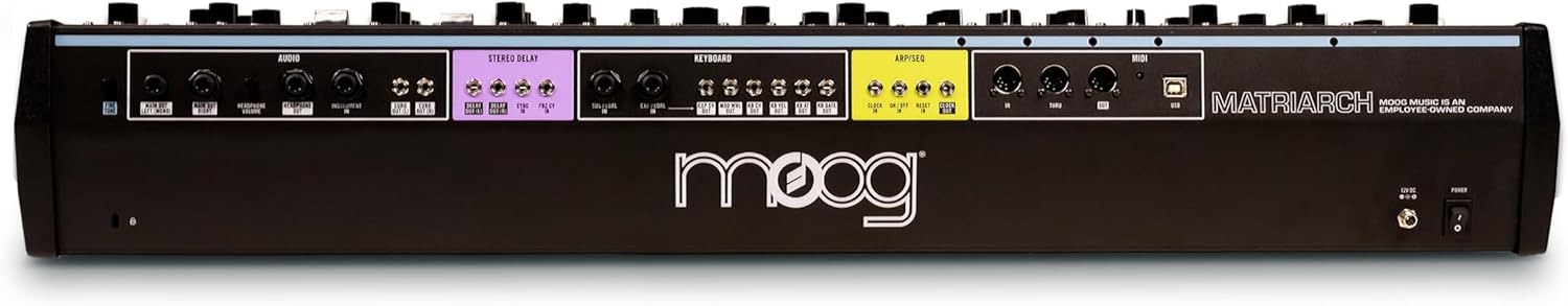 Moog Matriarch Semi-modular Analog Synthesizer and Step Sequencer