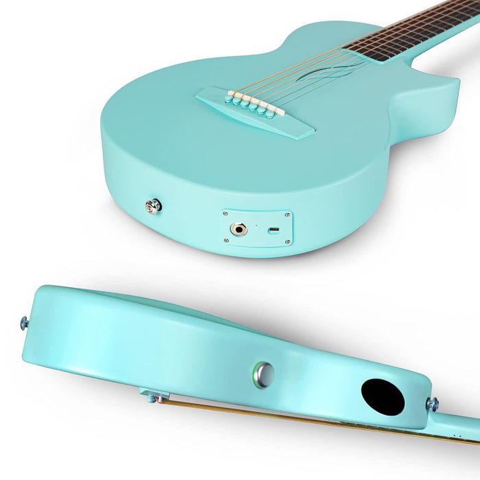 Enya Nova Go Guitar SP1 Carbon Fiber Acoustic-Electric Guitar - Blue
