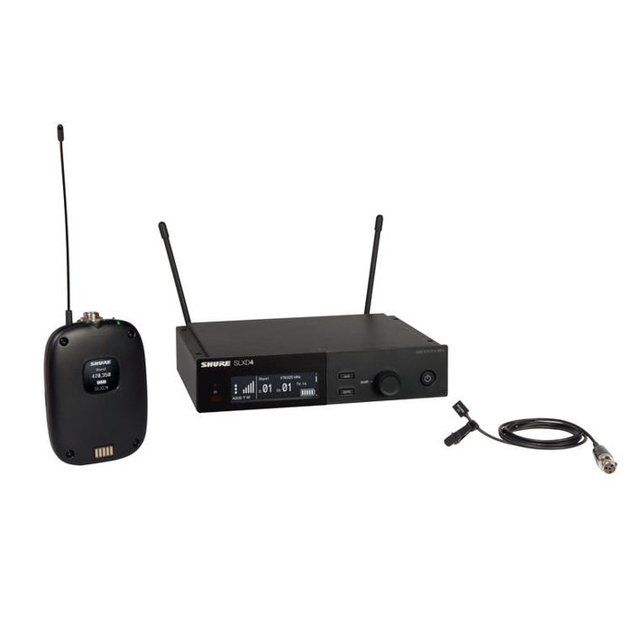 Shure SLXD14/93 Wireless System with SLXD1 Bodypack Transmitter and WL93 Lavalier Microphone