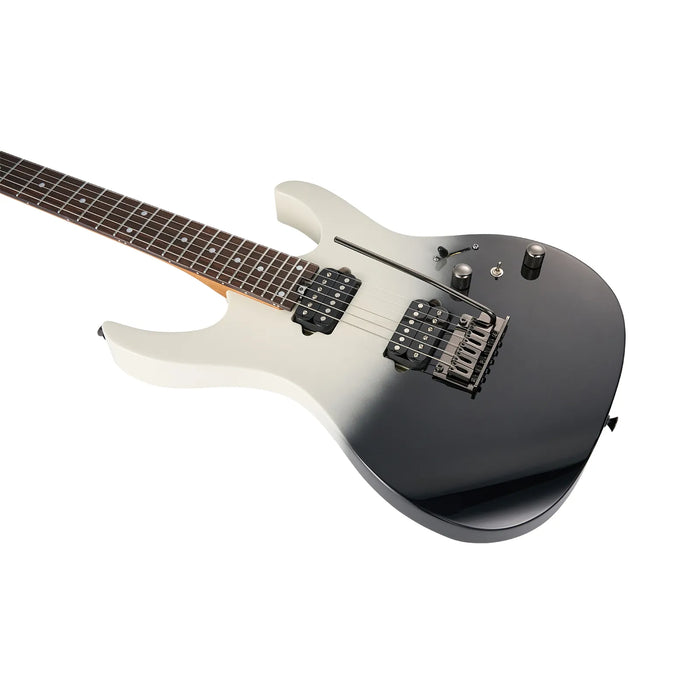 Mooer MMT50 Electric Guitar - Black White Gradient