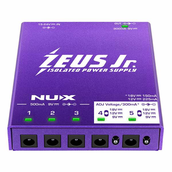 NUX NIP-Z6 ZEUS Jr. Guitar Pedal Isolated Power Supply