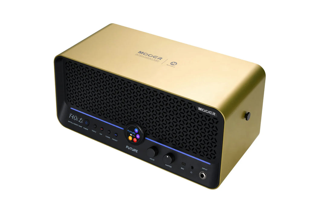 Mooer F40i AI Intelligent Amp with Lithium Battery - Imperial Gold