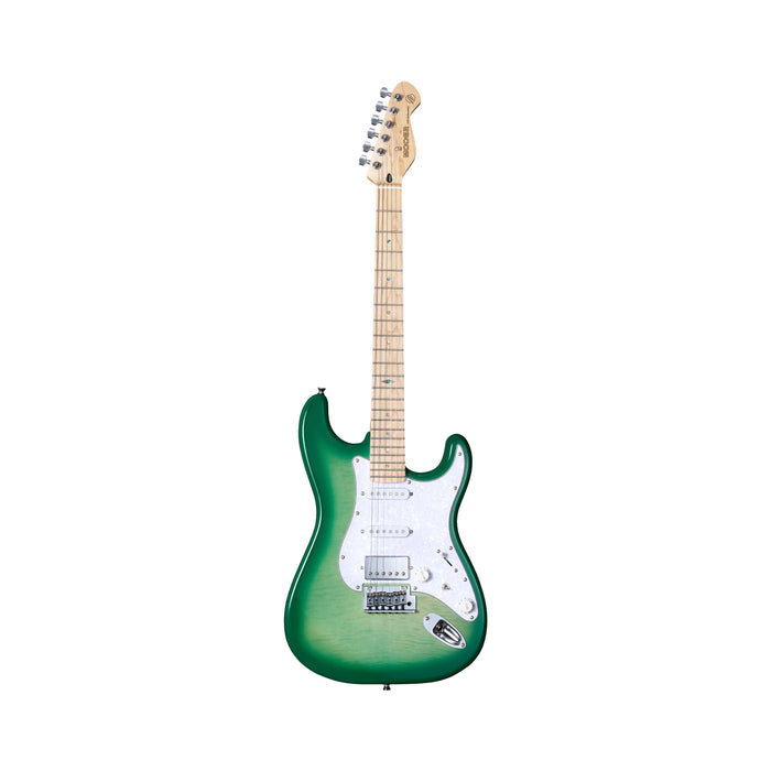 Mooer MSC30 Pro Lemon Green Electric Guitar