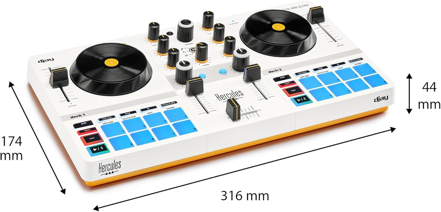 Hercules DJ DJControl Mix Ultra Mobile DJ Controller