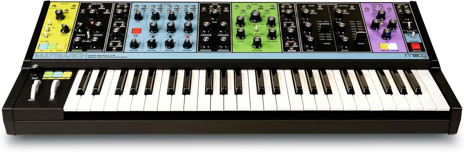 Moog Matriarch Semi-modular Analog Synthesizer and Step Sequencer