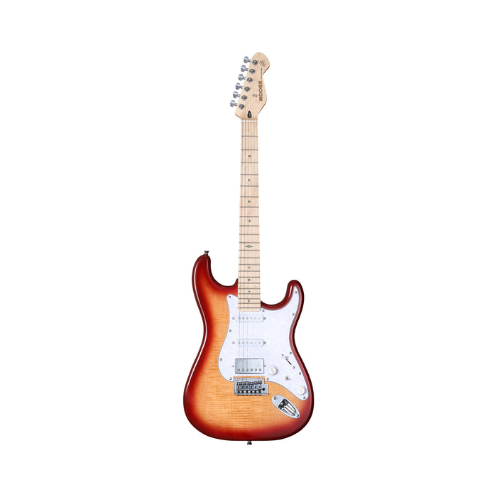 Mooer MSC30 Pro Sunset Red Electric Guitar