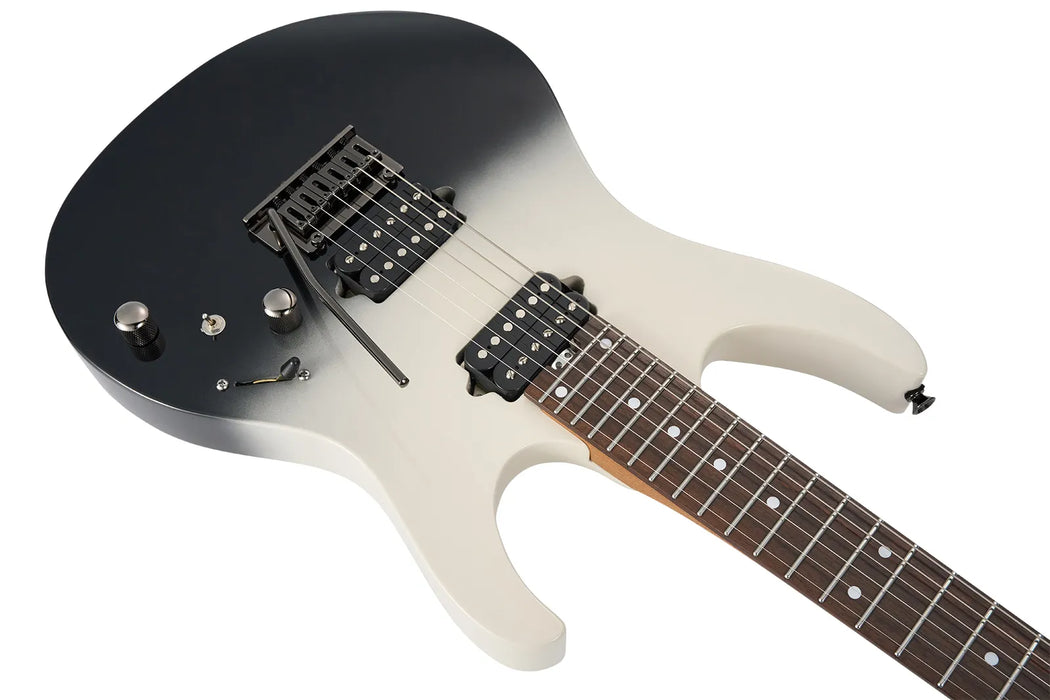 Mooer MMT50 Electric Guitar - Black White Gradient
