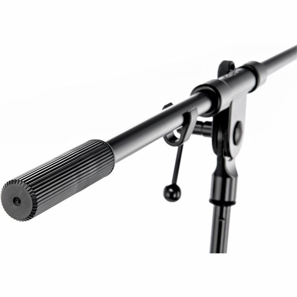 K&M 210/2 Microphone Stand with Fixed Boom - Black