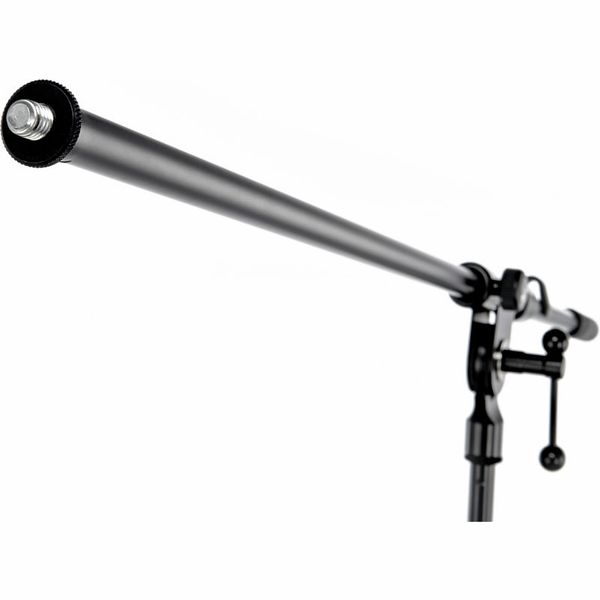 K&M 210/2 Microphone Stand with Fixed Boom - Black