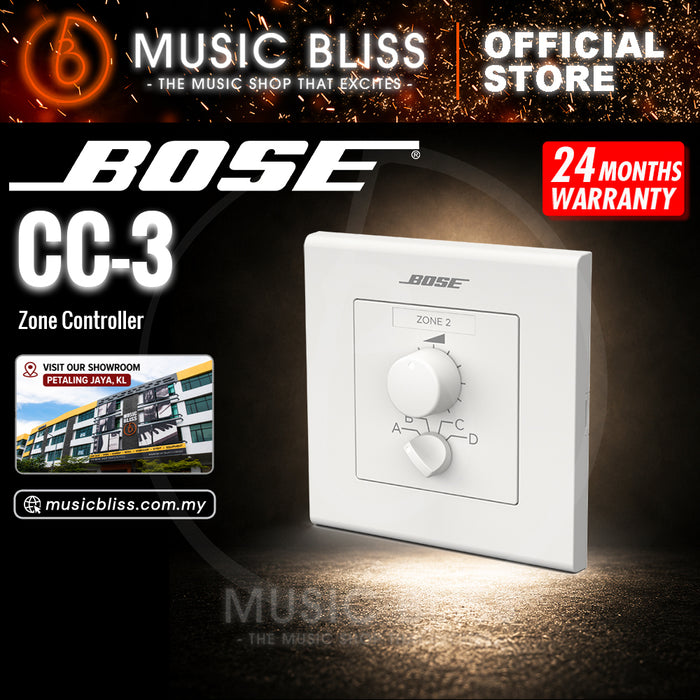 Bose ControlCenter CC-3 Zone Controller, EU - White