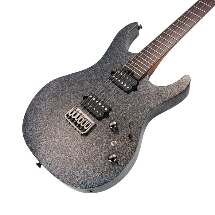 Mooer MMT200 Electric Guitar - Purple Crystal