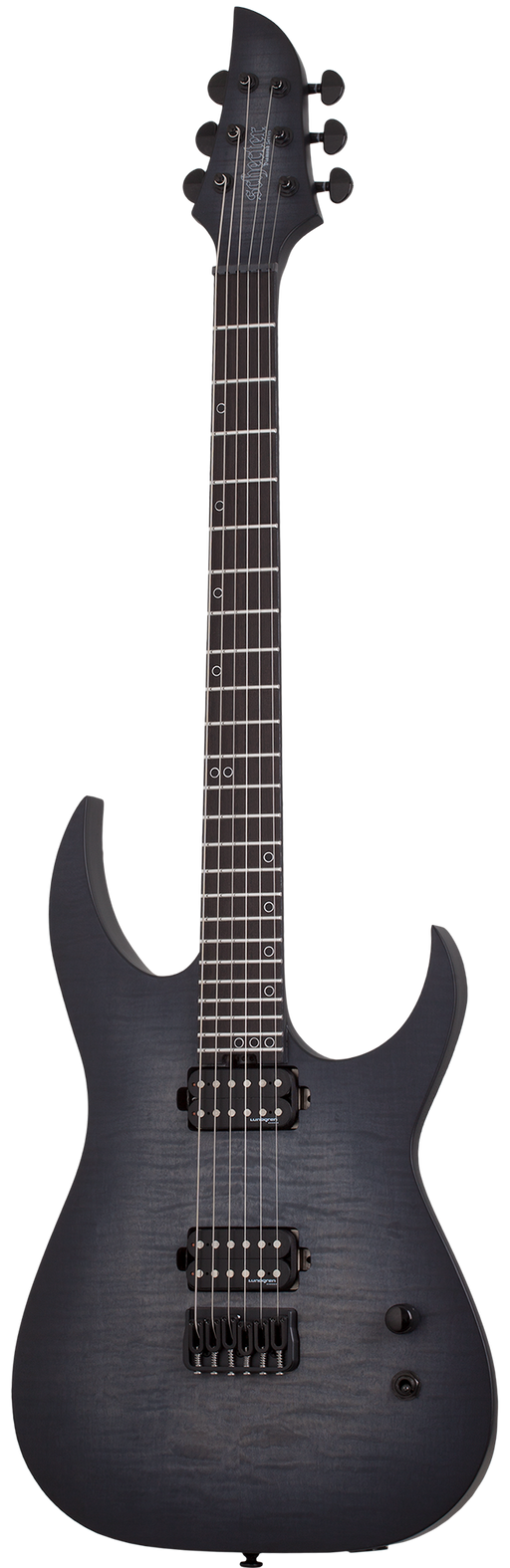 Schecter Keith Merrow KM-6 MK-III Legacy Electric Guitar - Transparent Black Burst - Music Bliss Malaysia