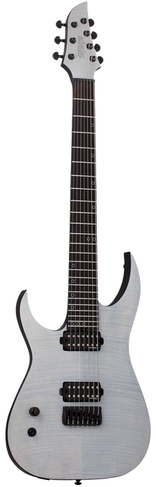 Schecter Keith Merrow KM-7 MK-III Legacy 7-string Left-Handed Electric Guitar - Transparent White Satin - Music Bliss Malaysia