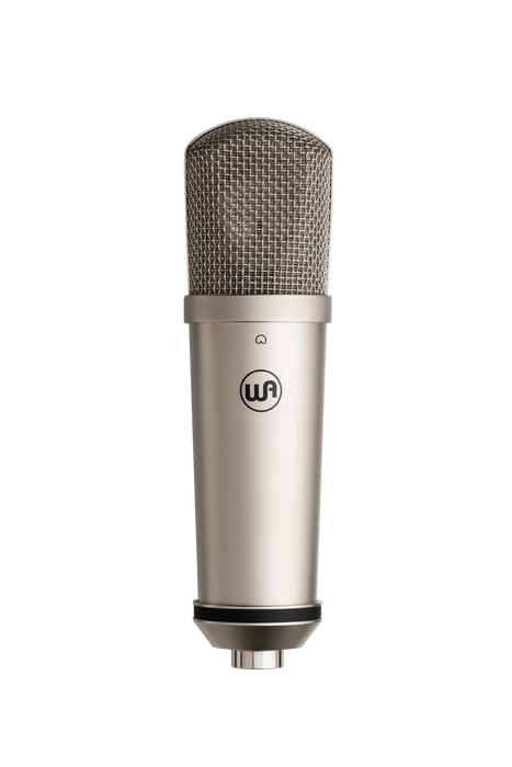 Warm Audio WA-87jr Studio Essential Large-Diaphragm Cardioid Condenser Microphone - Nickel
