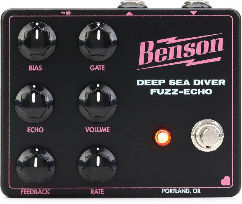 Benson Amps Deep Sea Diver Fuzz-Echo Guitar Effects Pedal