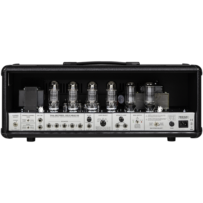 Mesa Boogie '90s Dual Rectifier 100-watt Tube Head - Black