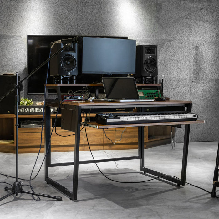 Wavebone Star Rover Studio Desk (Wood) - Music Bliss Malaysia
