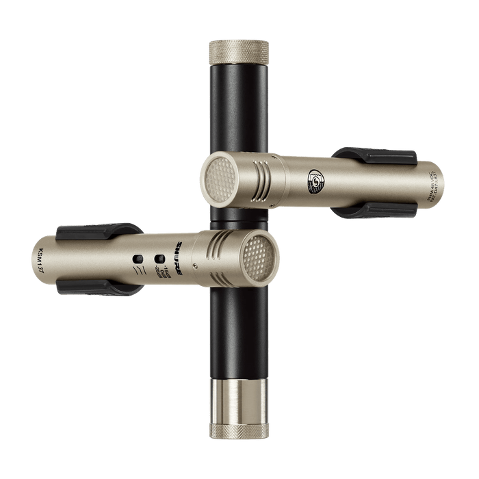 Shure KSM137/SL STEREO Cardioid Condenser Instrument Microphone - Stereo Pair