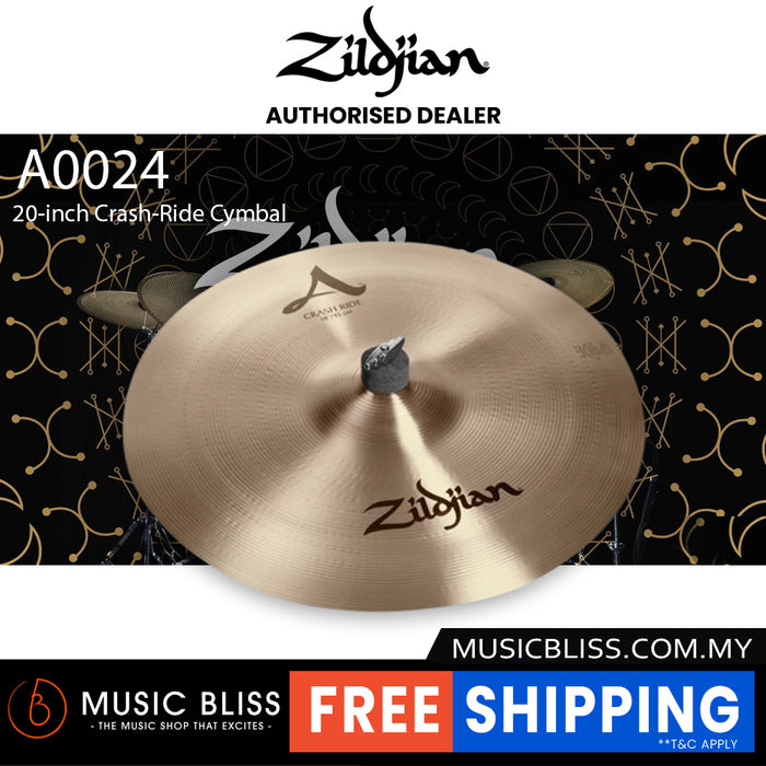 Zildjian 20" A Zildjian Crash Ride Cymbal