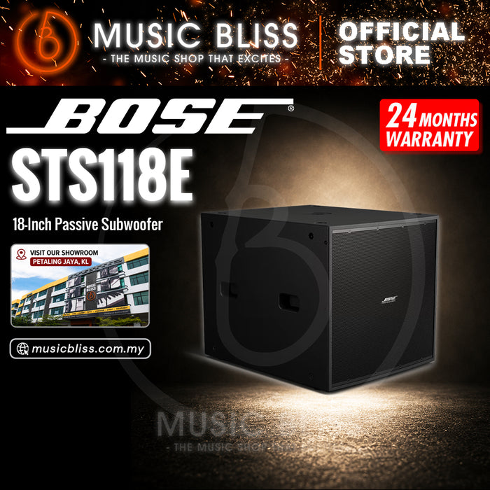Bose ShowTime STS118E 18-Inch Passive Subwoofer - Black