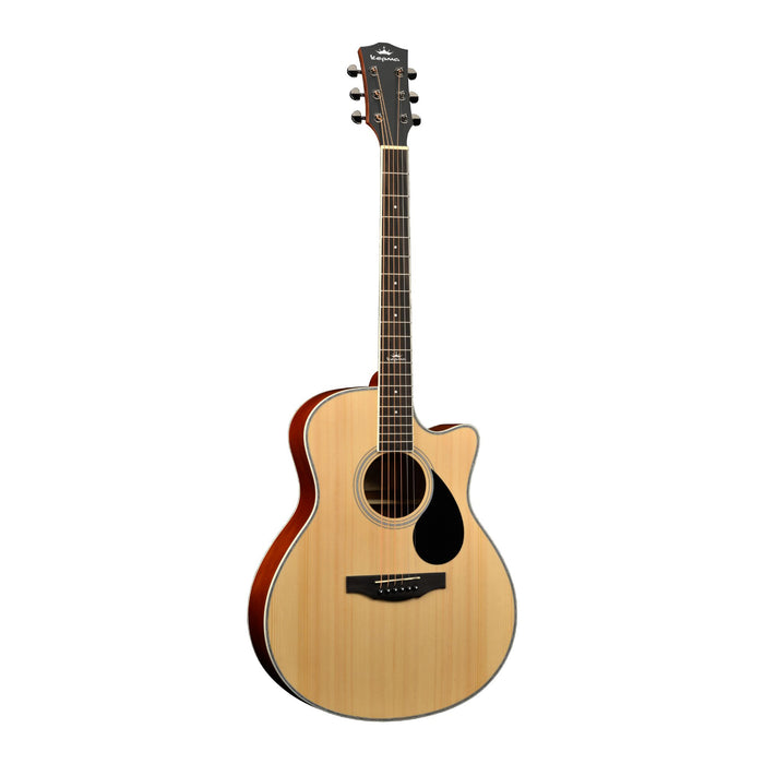 Kepma A1CPRO 41" Grand Auditorium Acoustic Guitar - Natural